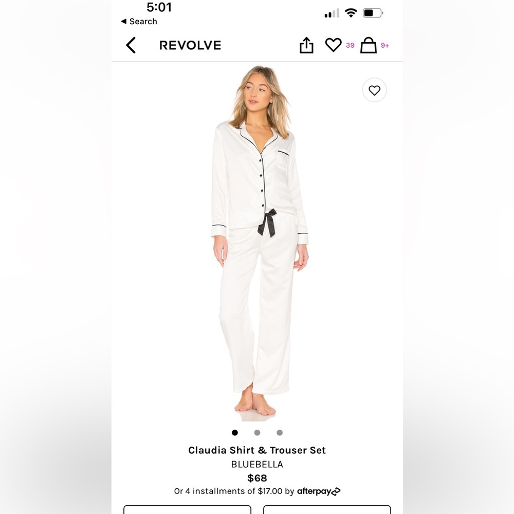 Revolve wedding day pajamas